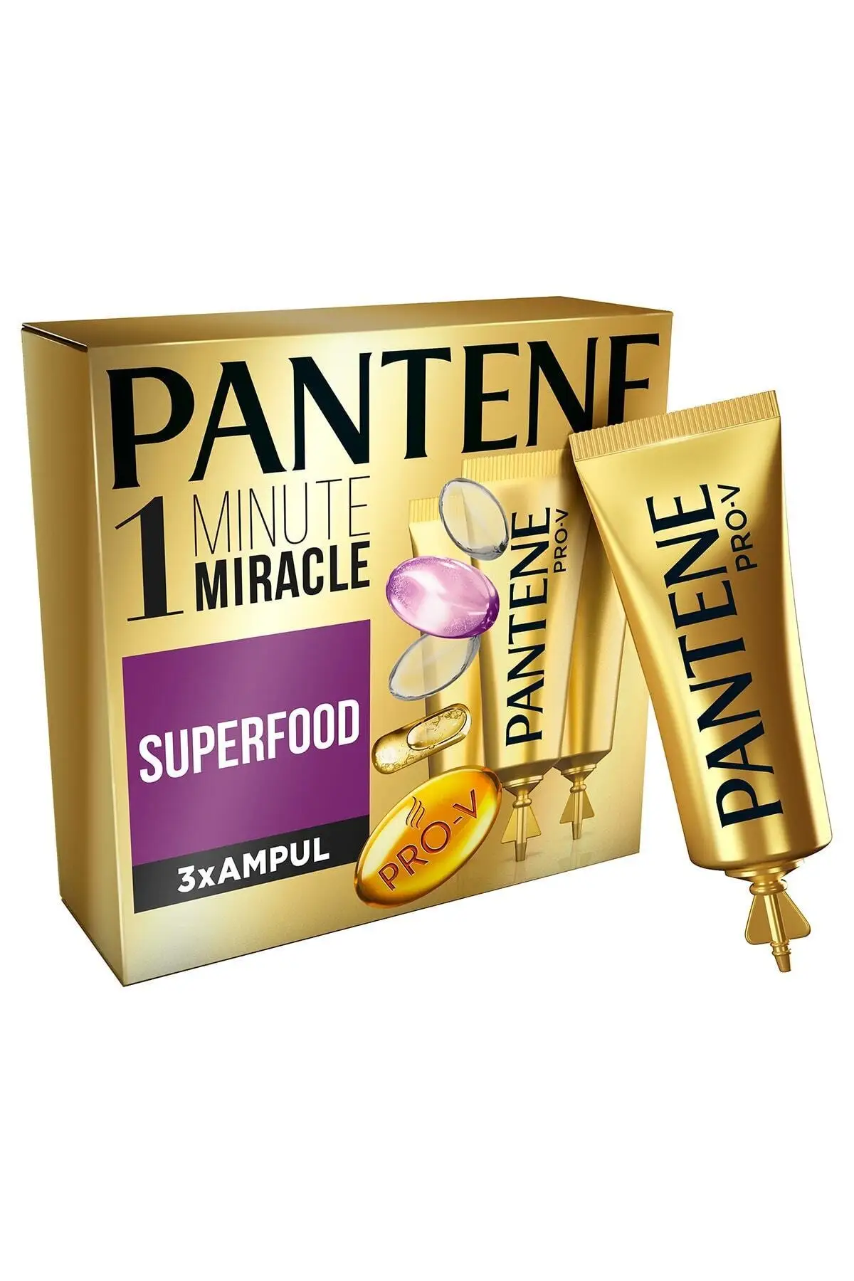 

Крем для ухода за волосами Bulb 1 Minutes Miracle Superfood 3x15 мл