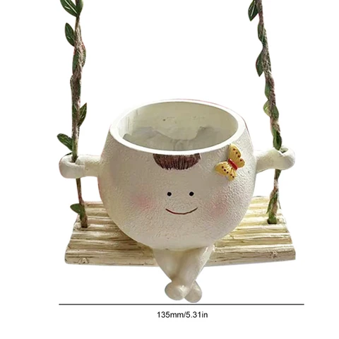 Подвесные горшки для суккулентов Smile Face