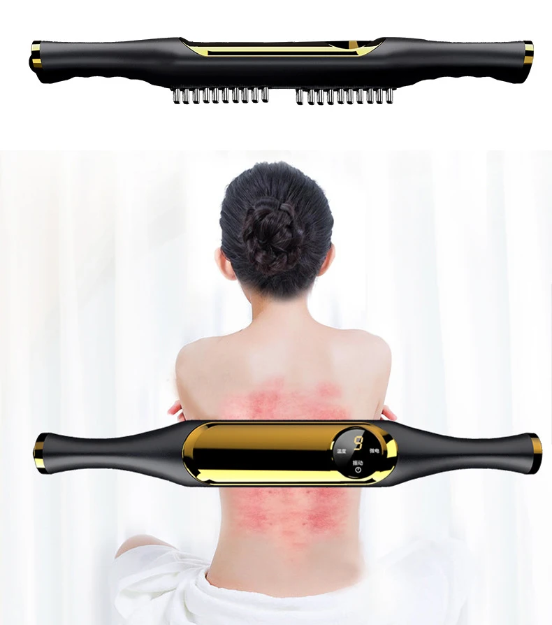 

New Gua Sha Scraping Stick Cellulite Fat Burner Slimming Massage Muscles Relax Tissue Therapy Meridian Dredging Massager Spa