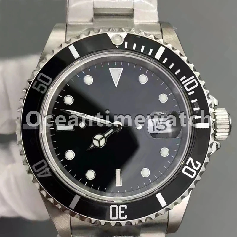 

Luxury Mechanical Sub 16610 Watch Case,3135 Movement For Assembling, Dial, Hand Set, 904L Steel Bracelet, Watch straps