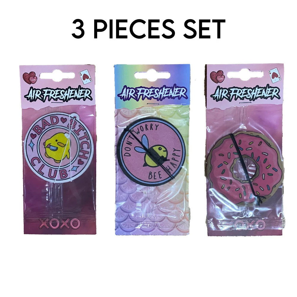 Освежитель воздуха для автомобиля набор из 3 предметов длительный пузырь жвачка