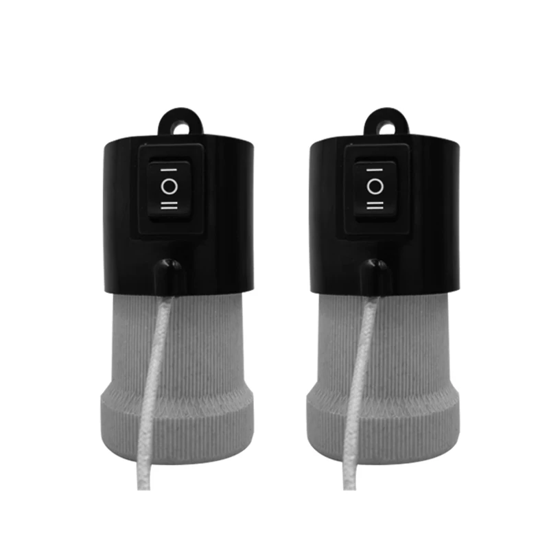 Керамический корпус для лампы BONGBADA E27 2 шт. регулирование температуры трех блоков