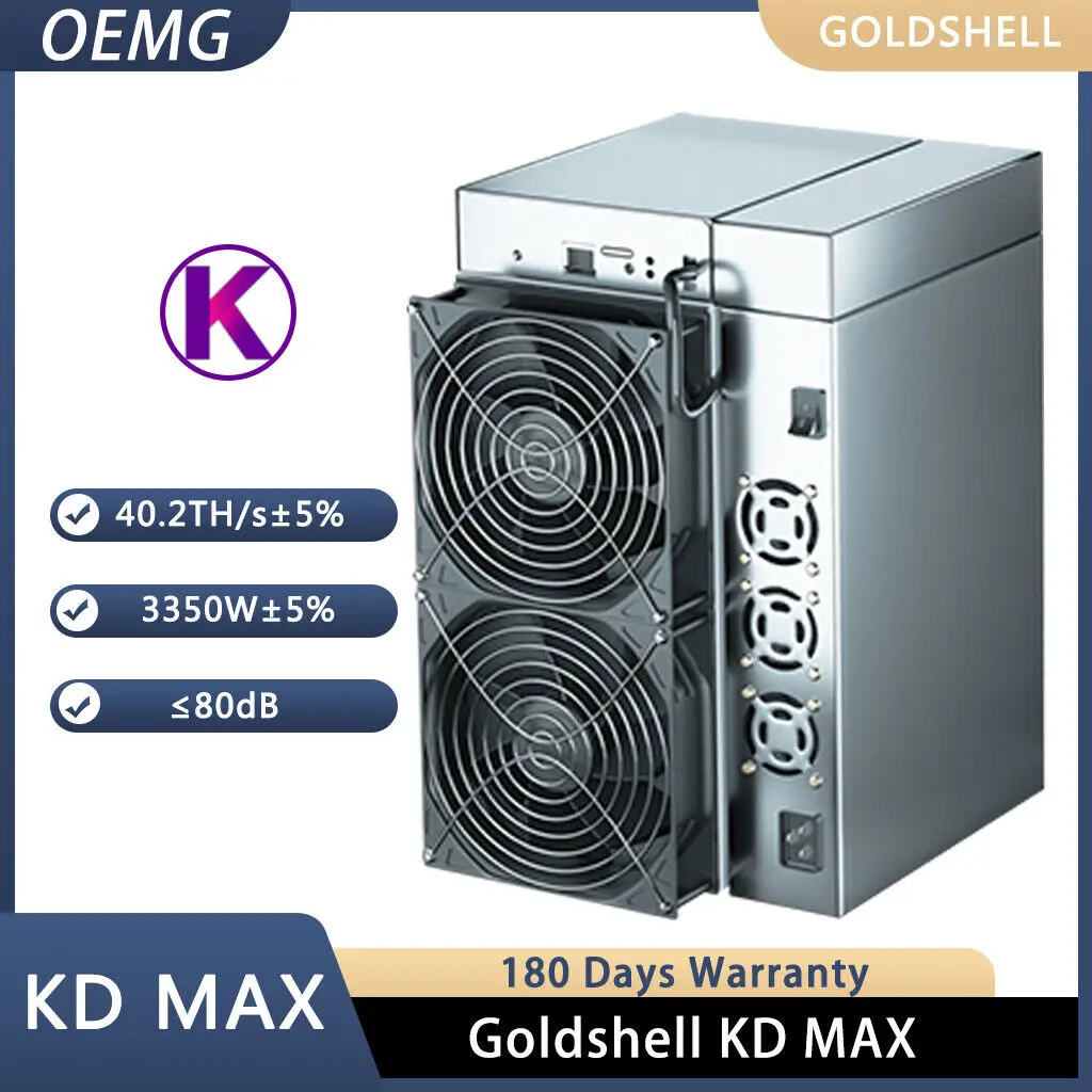 

Купите 2 и получите 1 бесплатно Goldshell KD5 Pro KDA Kadena Miner 24.5TH/s 3000 Вт