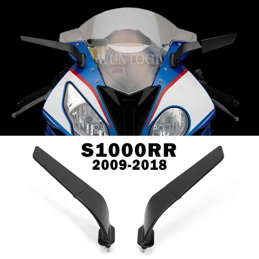 

New Stealth Mirrors S1000RR 2018 Accessories for BMW S1000 RR 2008-2017 S 1000RR Motorcycle Adjustable Rotating Side Winglet