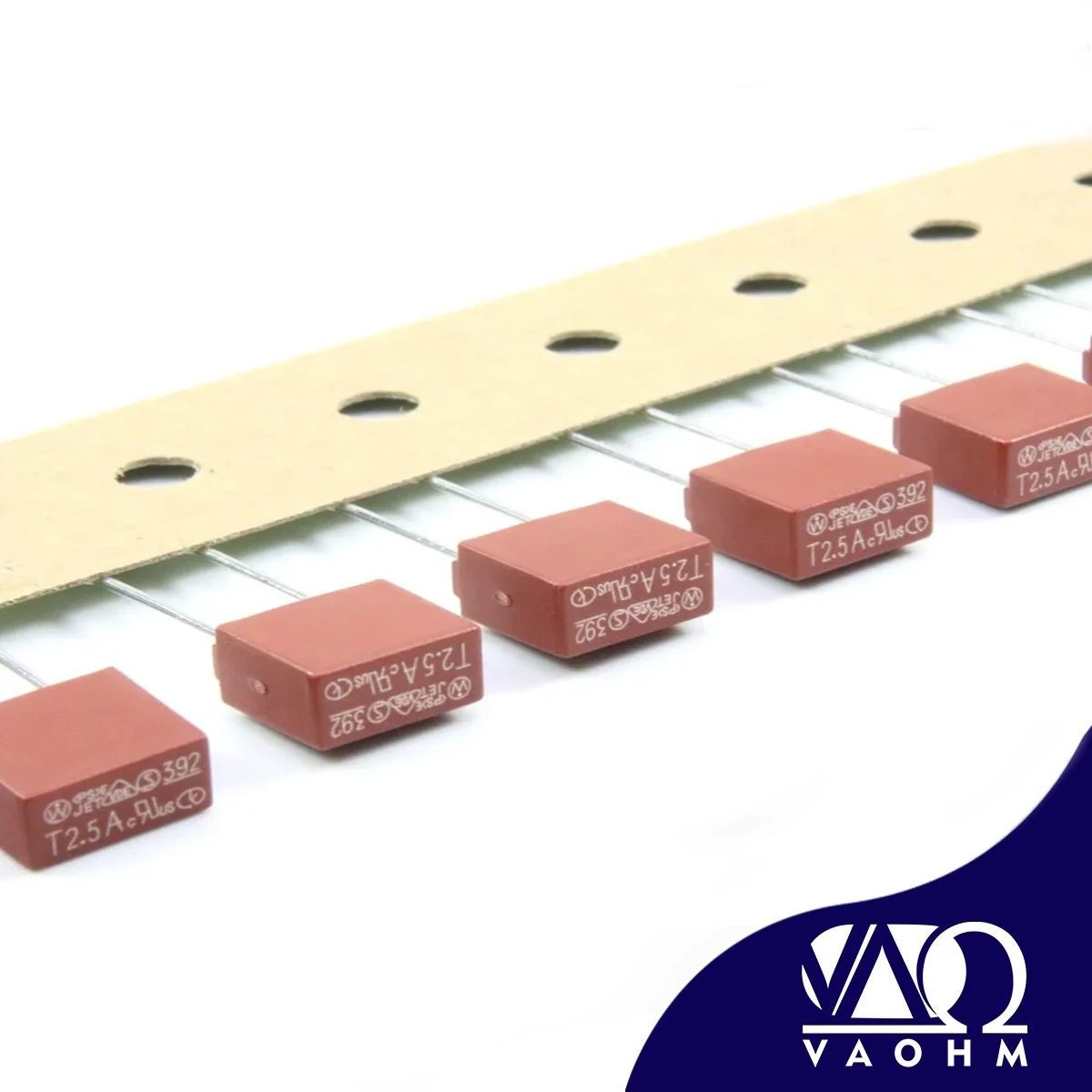

VAOHM 392 квадратный предохранитель 250В 0.5A-15A 10шт