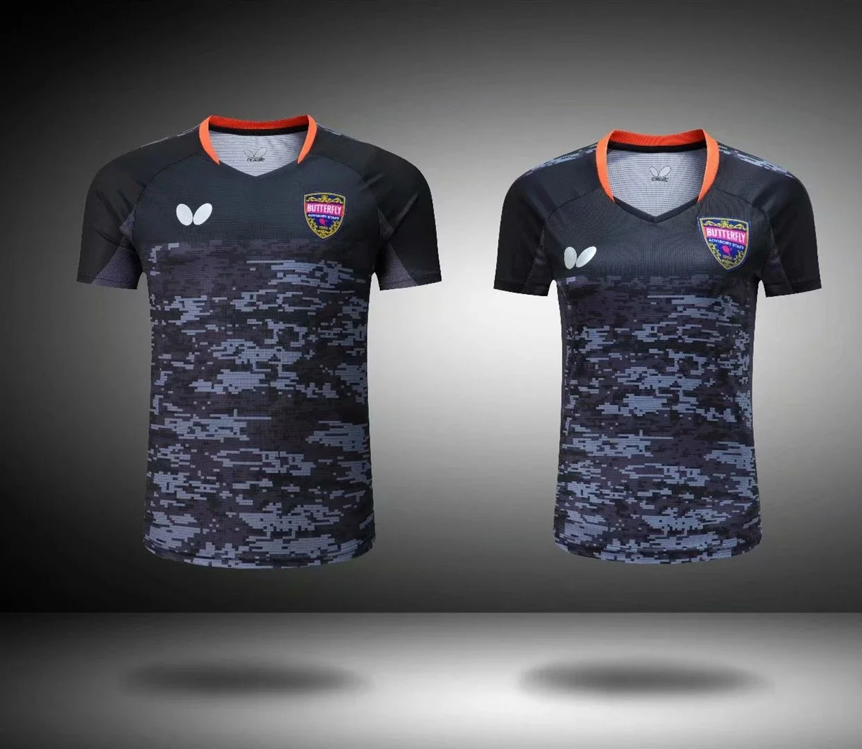 Men's T-shirts for Men Quick-Drying Tee Shirt Badminton Uniforms Table Tennis Clothing Printed T-shirt Boy Breathable Sport