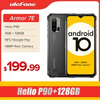 Ulefone Armor Rugged Mobile Phone Helio P90 128G Smartphone 2 4G 5G WiFi Waterproof IP68 Global Version Android NFC 48MP