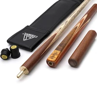 cuesoul 57 snooker cue handcraft 34 jointed packed in match cue bag and cue joint protector