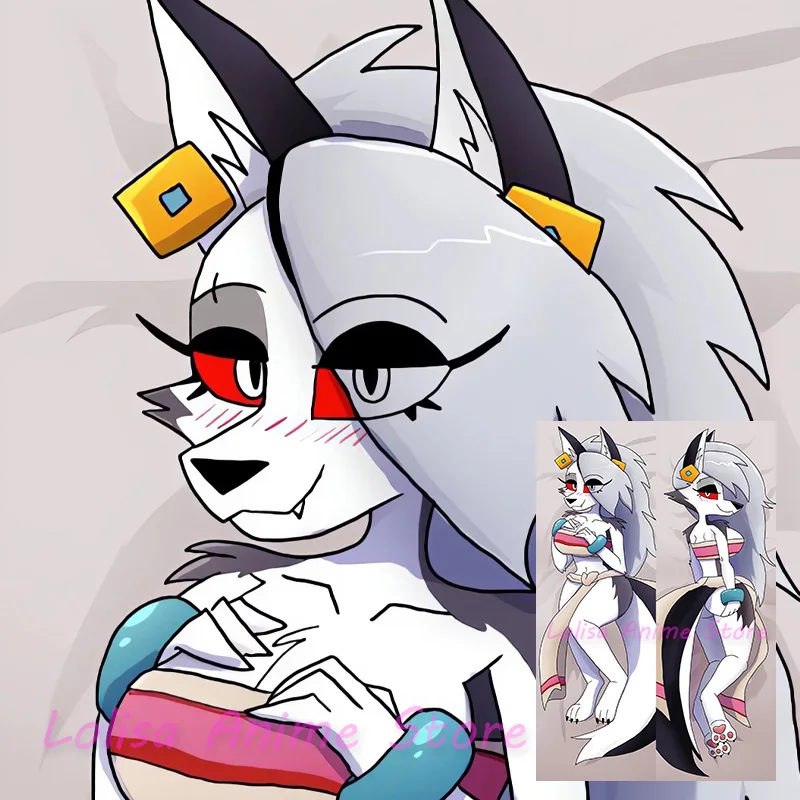 Наволочка для подушки Dakimakura Loona Chel с аниме двусторонняя наволочка принтом в