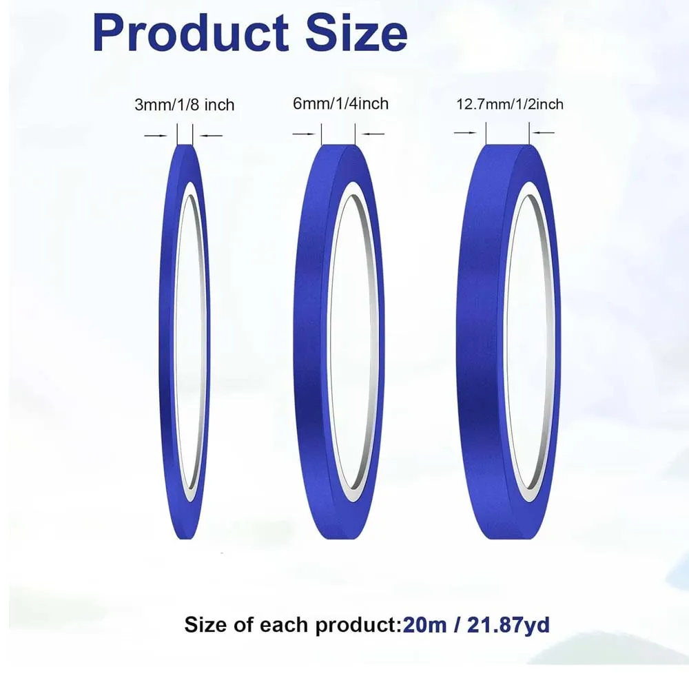 

Малярный скотч синий 3/6/12 мм