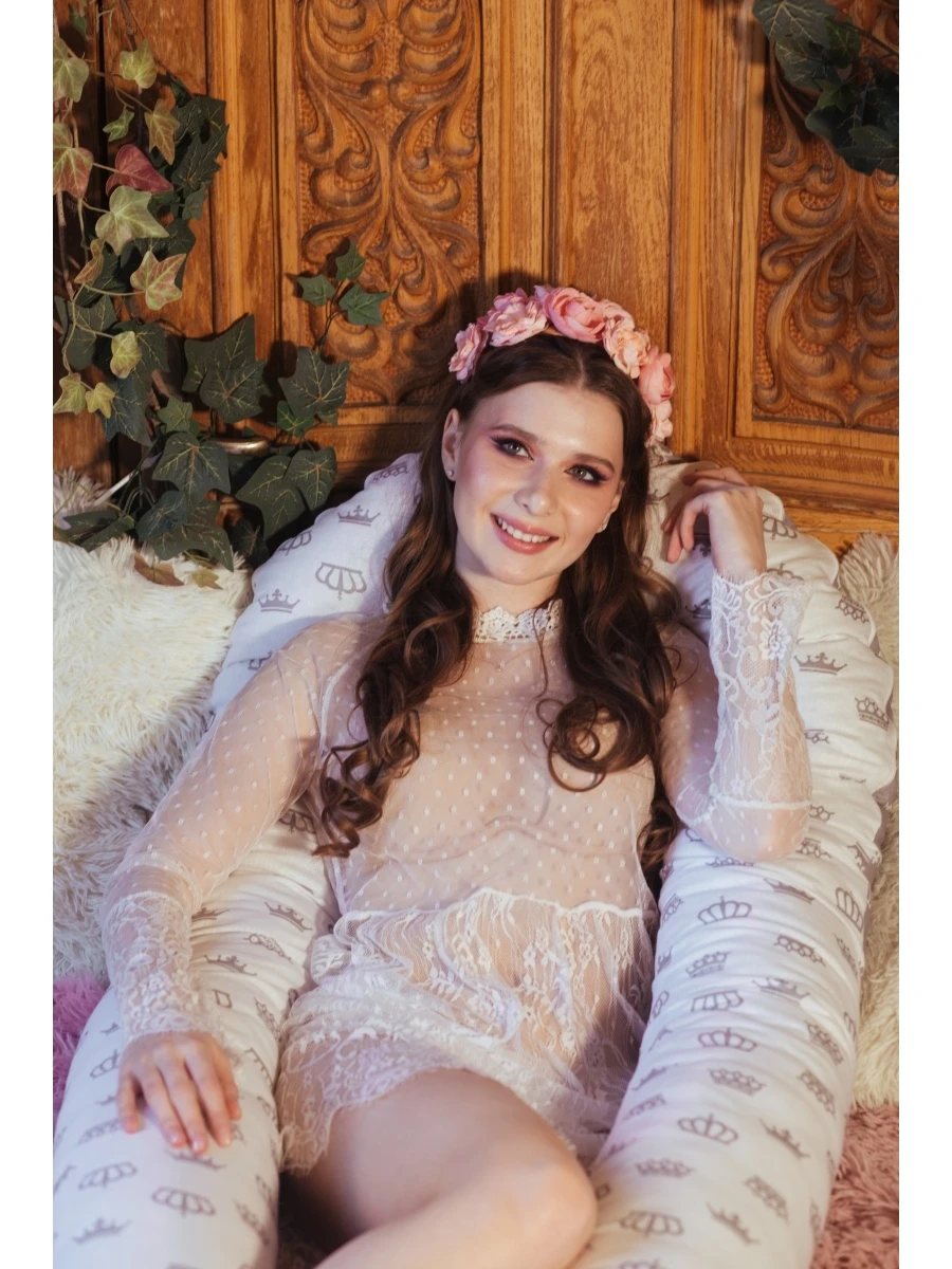 Pillow for pregnant women and lactating rest sleep 340 х30 cm | Pregnant