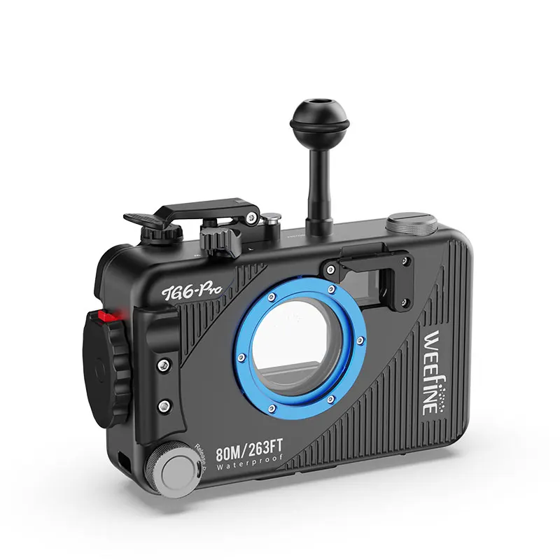 

Водонепроницаемый корпус для камеры Olympus TG6 футляр для подводной камеры ine WFH TG6 Pro, 80 м/футов