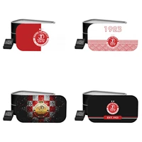 israel hapoel tel aviv fc bento lunch box with nylon sealing strap with food compartments and accessories for adults and kids