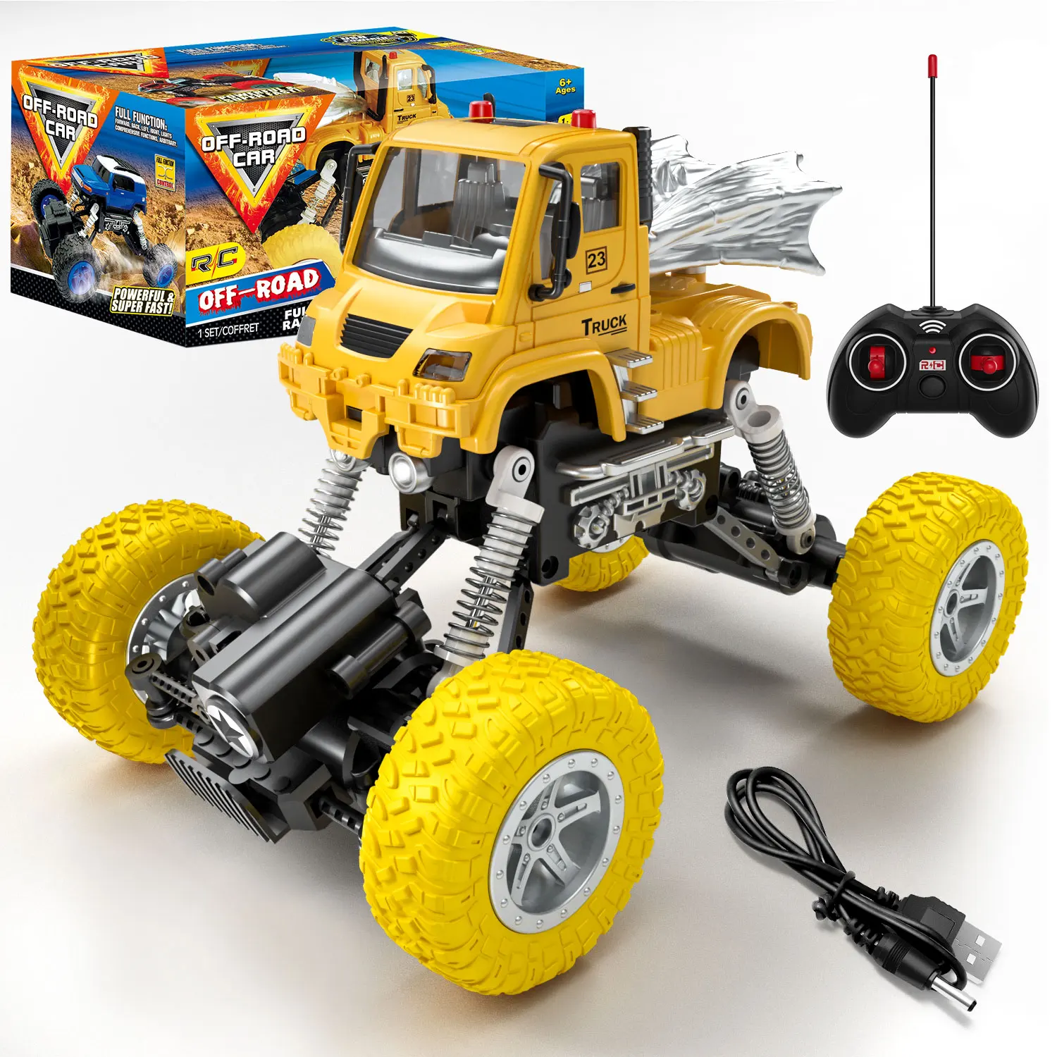 

2022 New 4WD RC Car 1:22 Model 4x4 Off-road Vehicle with Light Movie Series Wasp Toys for Boys Birthday Gifts Wholesale