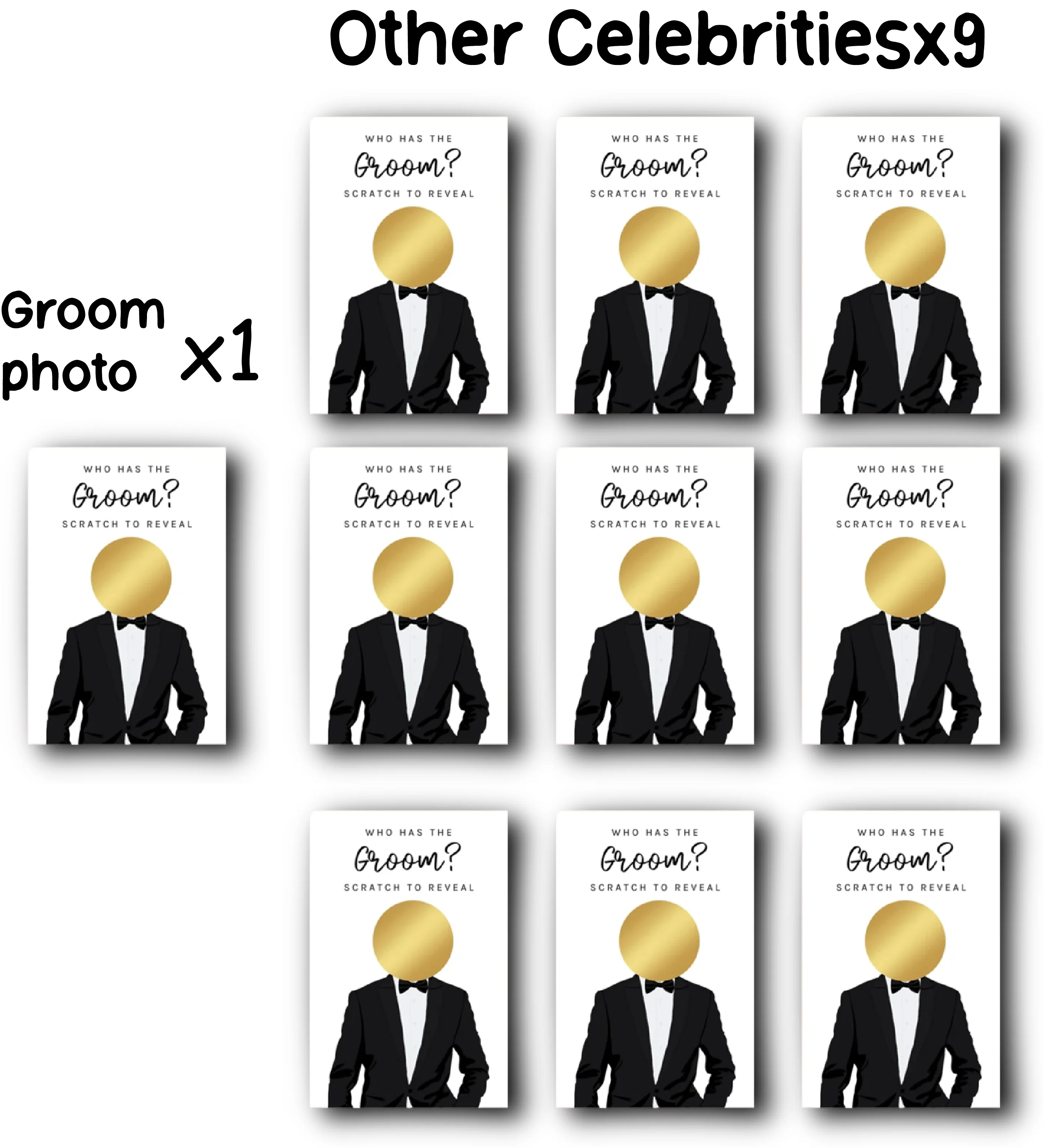 

Скретч-карты "Угадай жених"