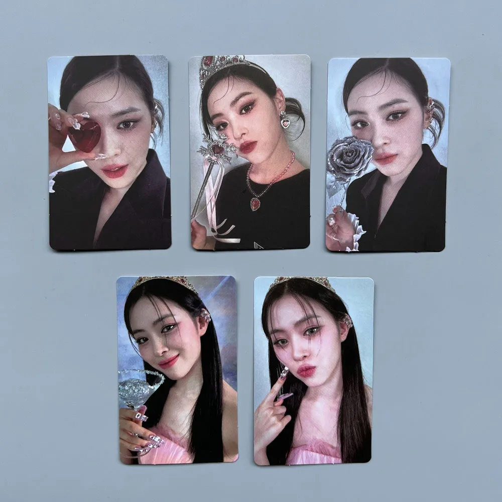 5pcs KPOP ITZY Photocard New Album CHECKMATE Double Sided Quality LOMO Card Yeji Lia Ryujin Chaeryeong Yuna Cards Gift Fans - купить по