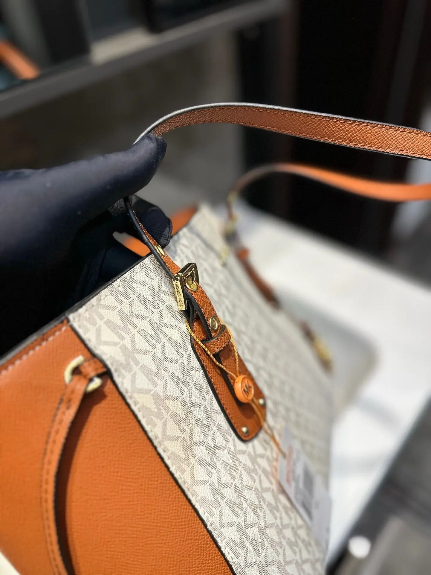 MICHAEL KORS Style Copy1:1 Новая Через Плечо Модная Универсальная Женская Сумка Для