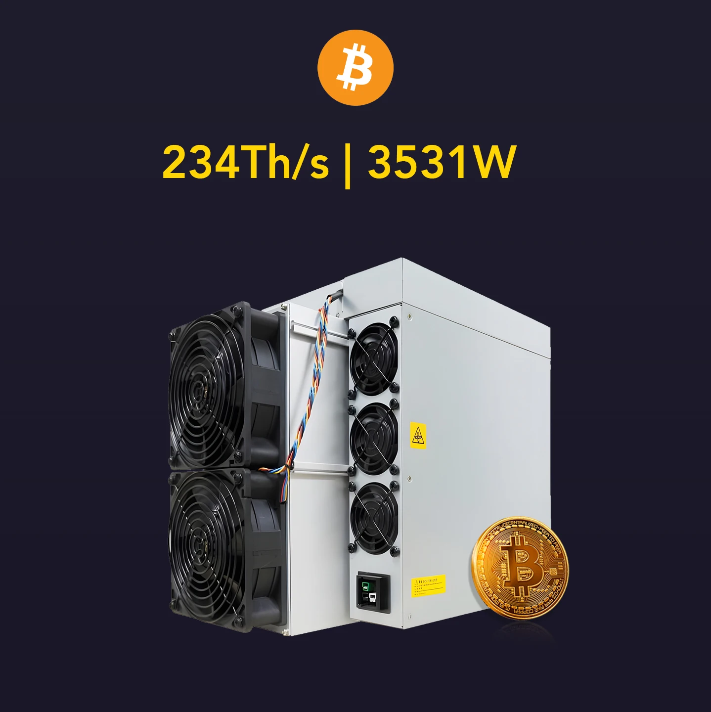 DC BUY 2 GET 1 FREE Bitmain Antminer S21 PRO 234TH Bitcoin Crypto Miner