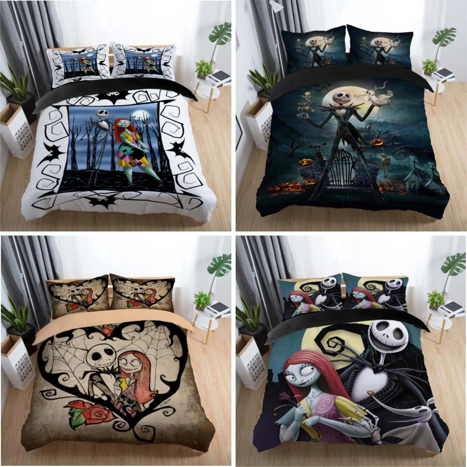 

Рождественский домашний текстиль, чехол для подушки, 3D постельное белье, пододеяльники, комплекты постельного белья, постельное белье, дома...