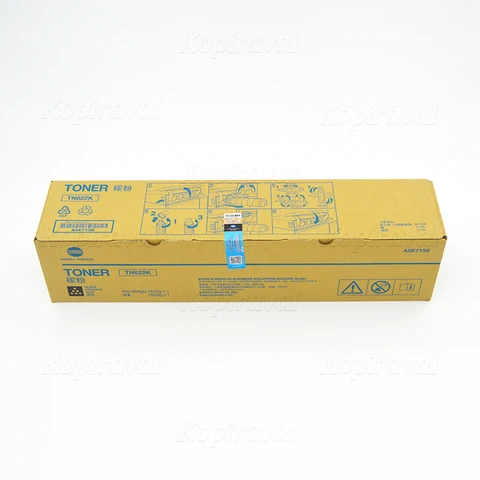TN622 оригинальный тонер-картридж азиатской версии для Konica Minolta bizhub C1085 C1100 C6085 C6100 A5E7150 A5E7250 A5E7350 A5E7450