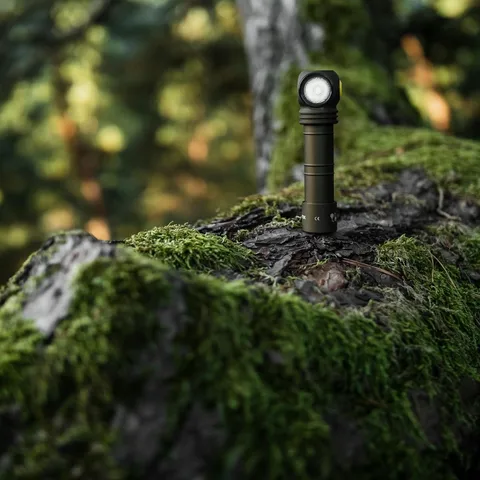 Фонарь налобный Armytek Wizard C2 Pro, белый свет, оливковый