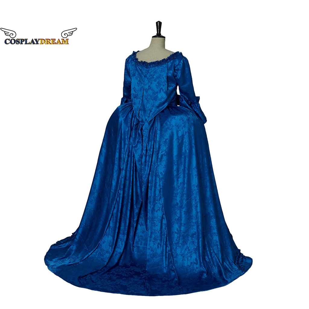 Женское платье для бала в стиле 18 века Марии-Антуанетты рококо барокко маскарадного шара Ренессанс периода Викторианских исторических платьев.