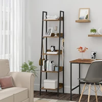 WOLTU 5 Tier Bookcase Bookshelf Kitchen Rack 5