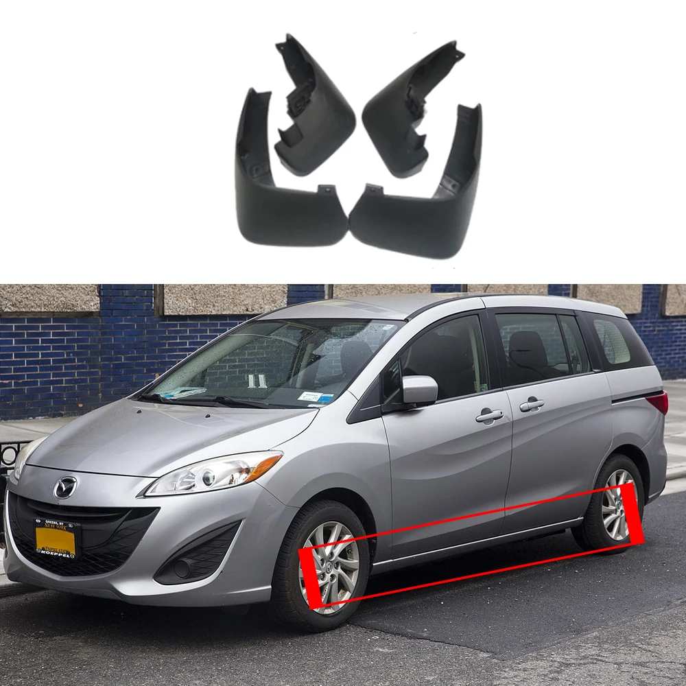 

Автомобильные брызговики для Mazda5 Mazda 5 CW Premacy 2011 ~ 2018 брызговики на крыло, брызговики, брызговики, чехол, автоаксессуары