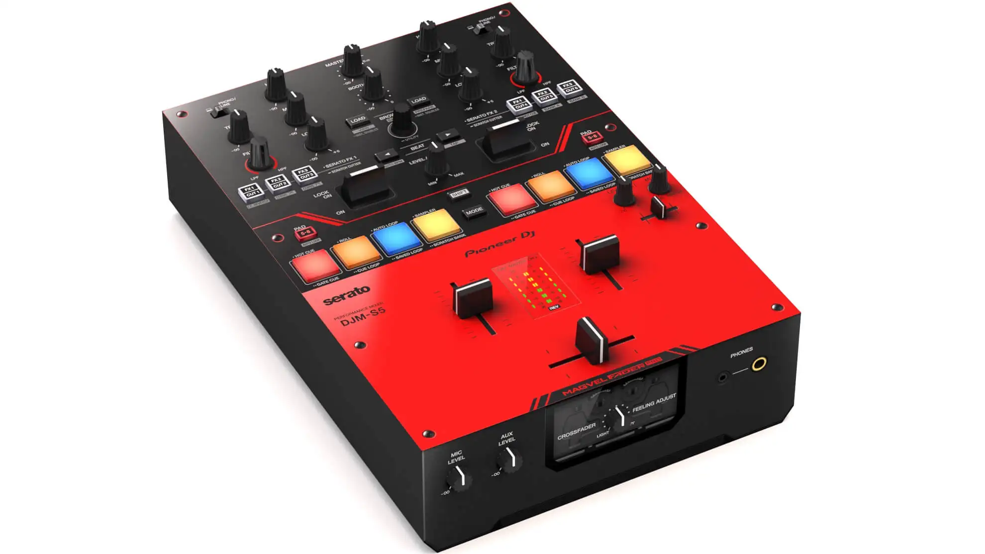 

100% OFFICIAL Pioneer DJ DJM-S5 2-channel Mixer for Serato DJ