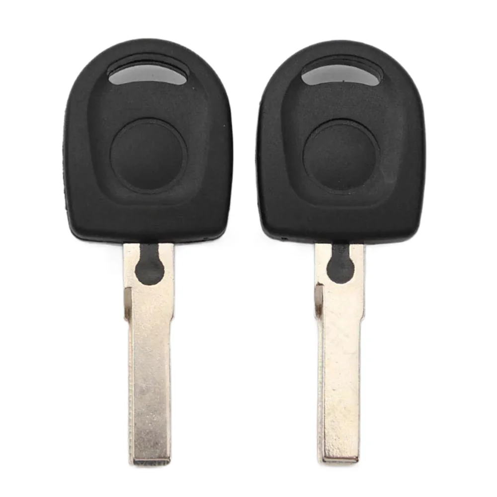 

10pcs Transponder Key Shell NEW Car Key Blank Case For VW Volkswagen SKoda SEAT key Case FOB Uncut Blade HU66 Blade