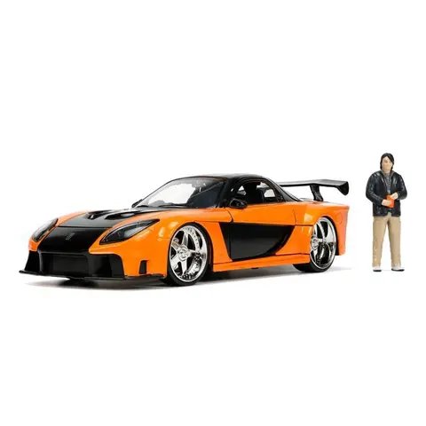 JADATOYS Mazda Veilside Fast and Furious Мини Автомобиль HAN'S RX-7
