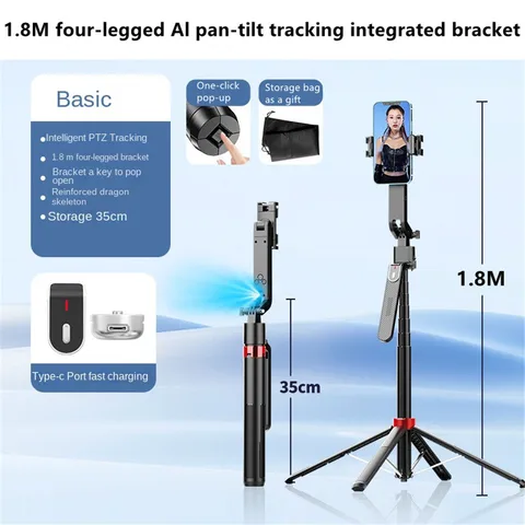BSLIUFANG Мини-штатив алюминиевый для смартфона