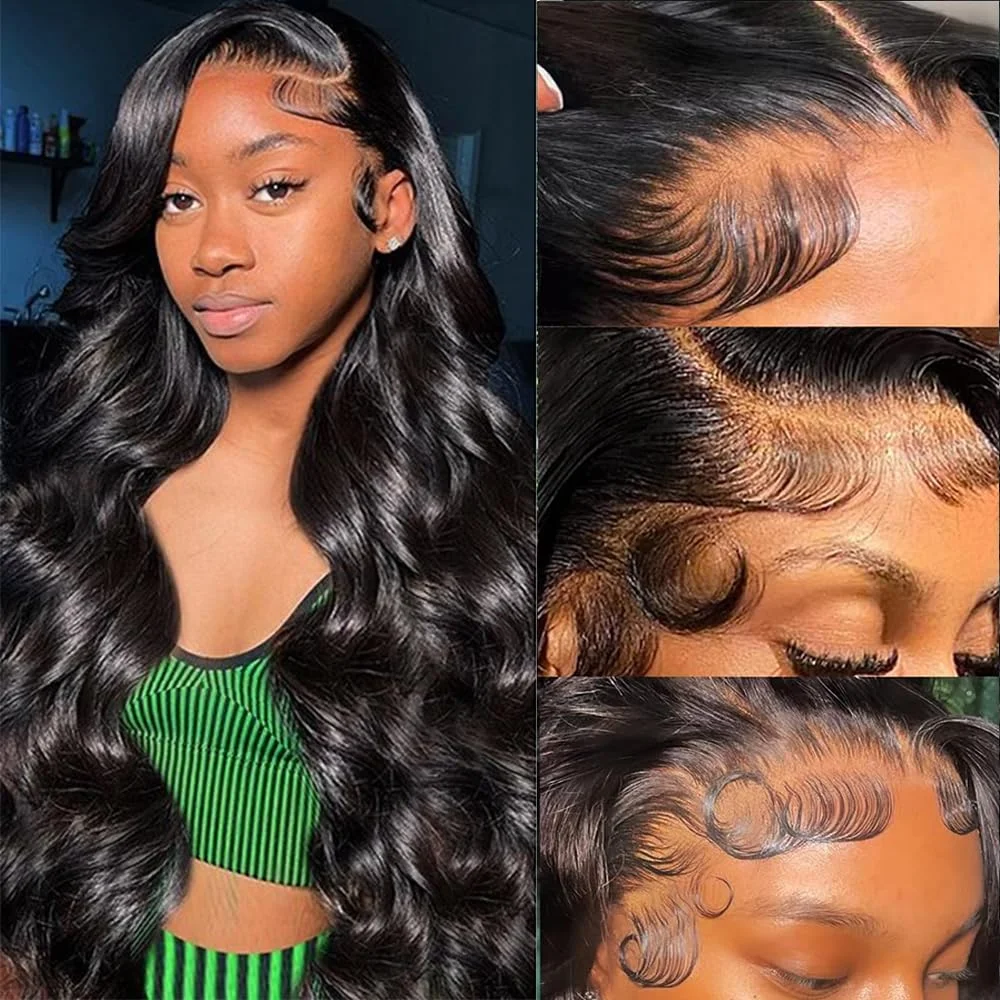 Парики женские прозрачные на сетке 13 х6 термостойкие искусственные волосы без