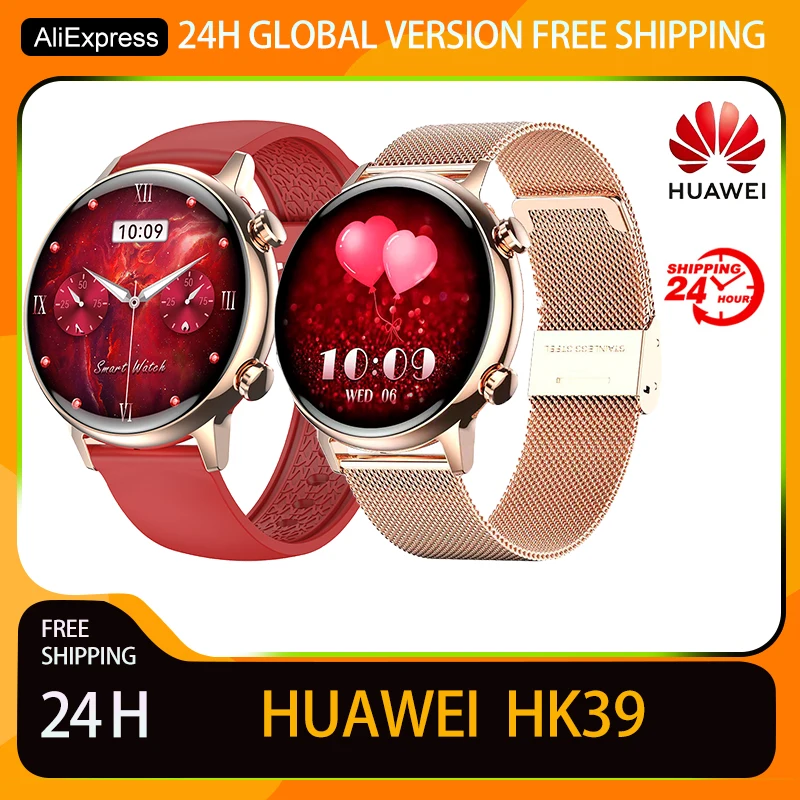 Huawei HK39 Smart Watch 2023 Women SmartWatch NFC Waterproof Amoled Screen Female Menstrual Monitoring Bluetooth Sports Fitness