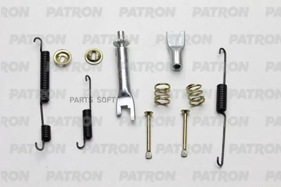 PATRON PSRK001KOR Ремкомплект крепления тормозных колодок задн лев HYUNDAI: ACCENT 95-99 барабаны
