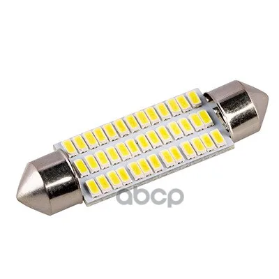 Автолампа Диод T11(C5w) 12v 39smd Диодов 1-Конт 41мм Белая Skyway Салон, Номер Skyway арт. S08201497
