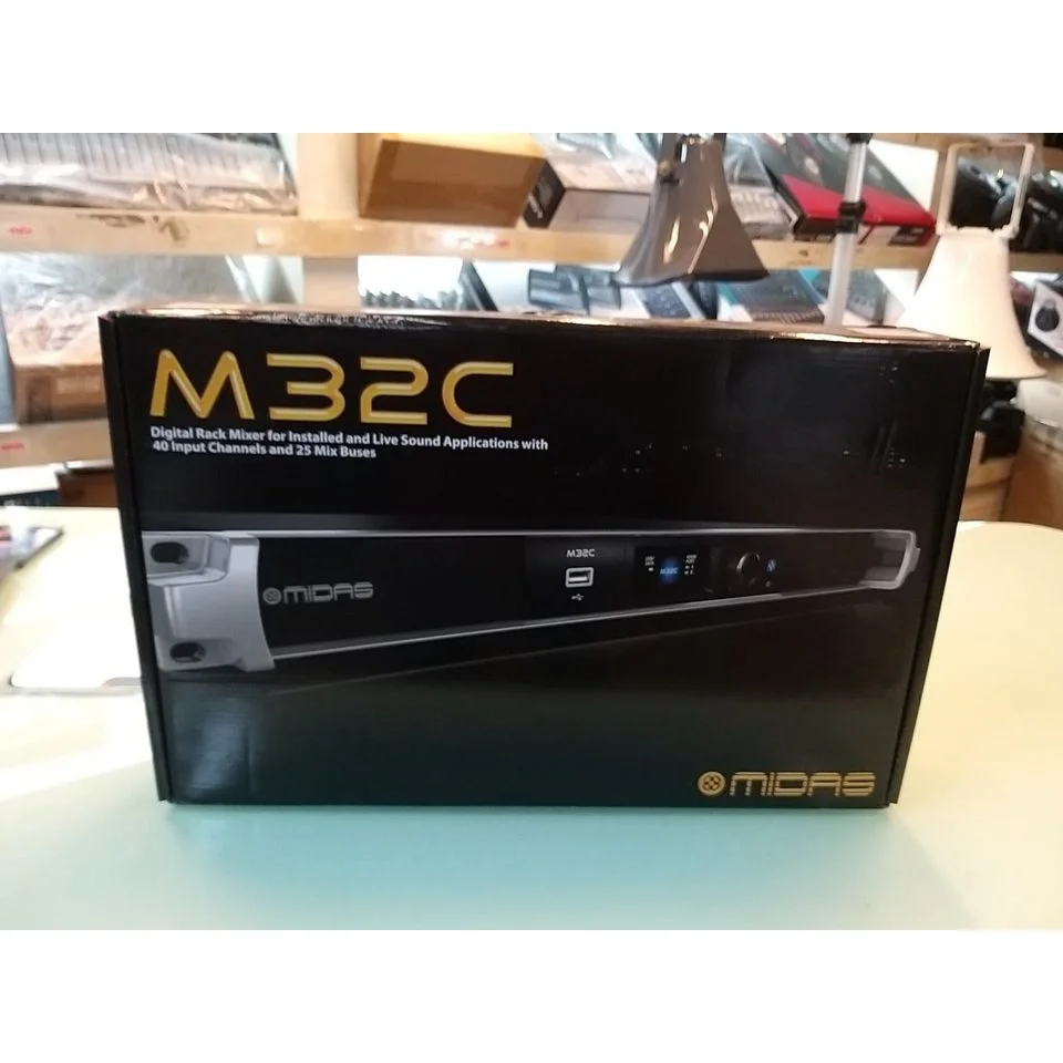 

100% SUMMER DISCOUNT SALES ON Midas M32C 40-channel Digital Rackmount Mixer