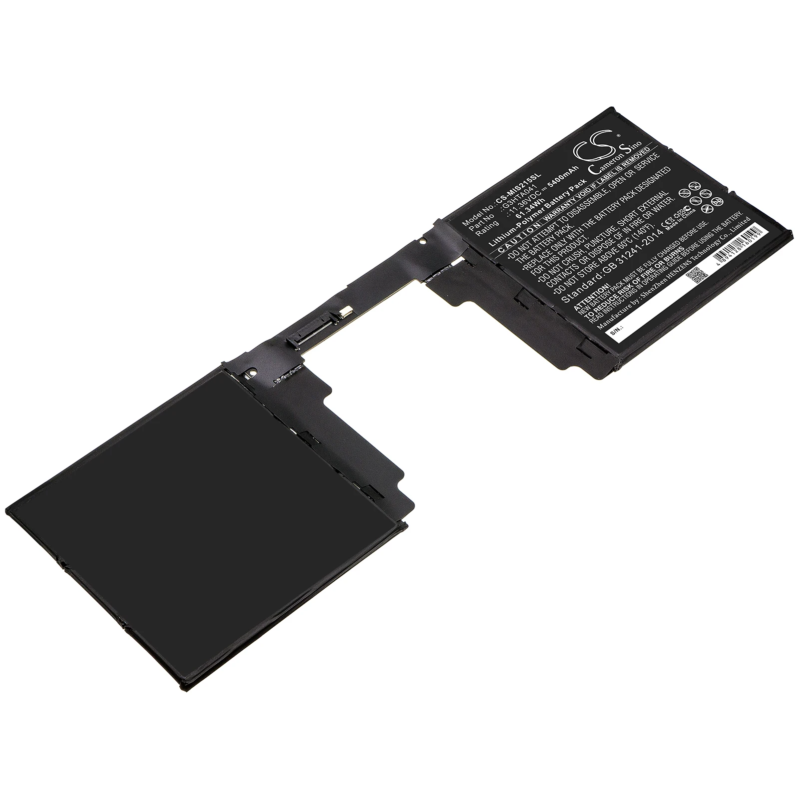 

Battery for Microsoft Surface book 2 1793 15 11.36V