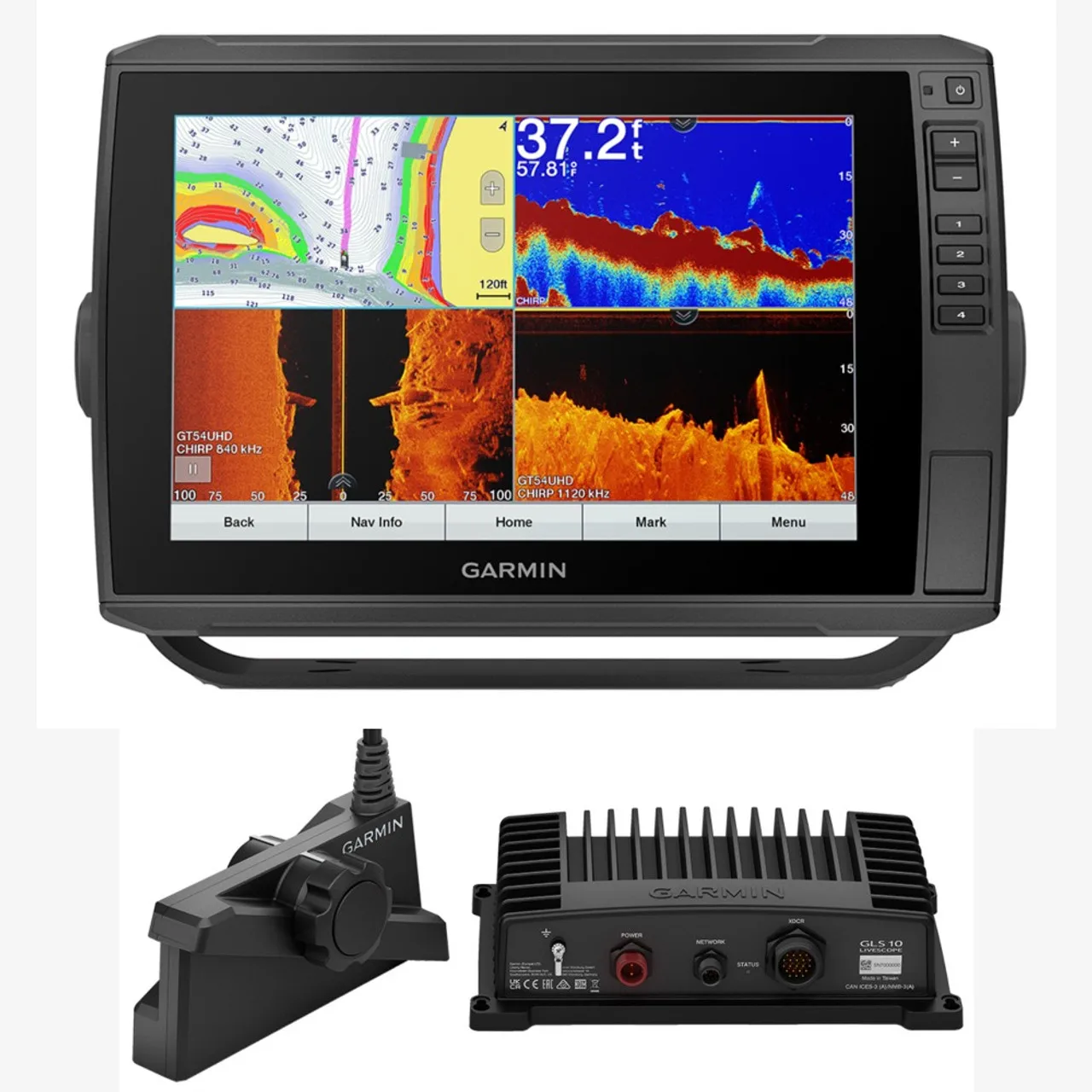 

(NEW DISCOUNT) Garmin Livescope Plus LVS34 System with Echomap Ultra 126sv