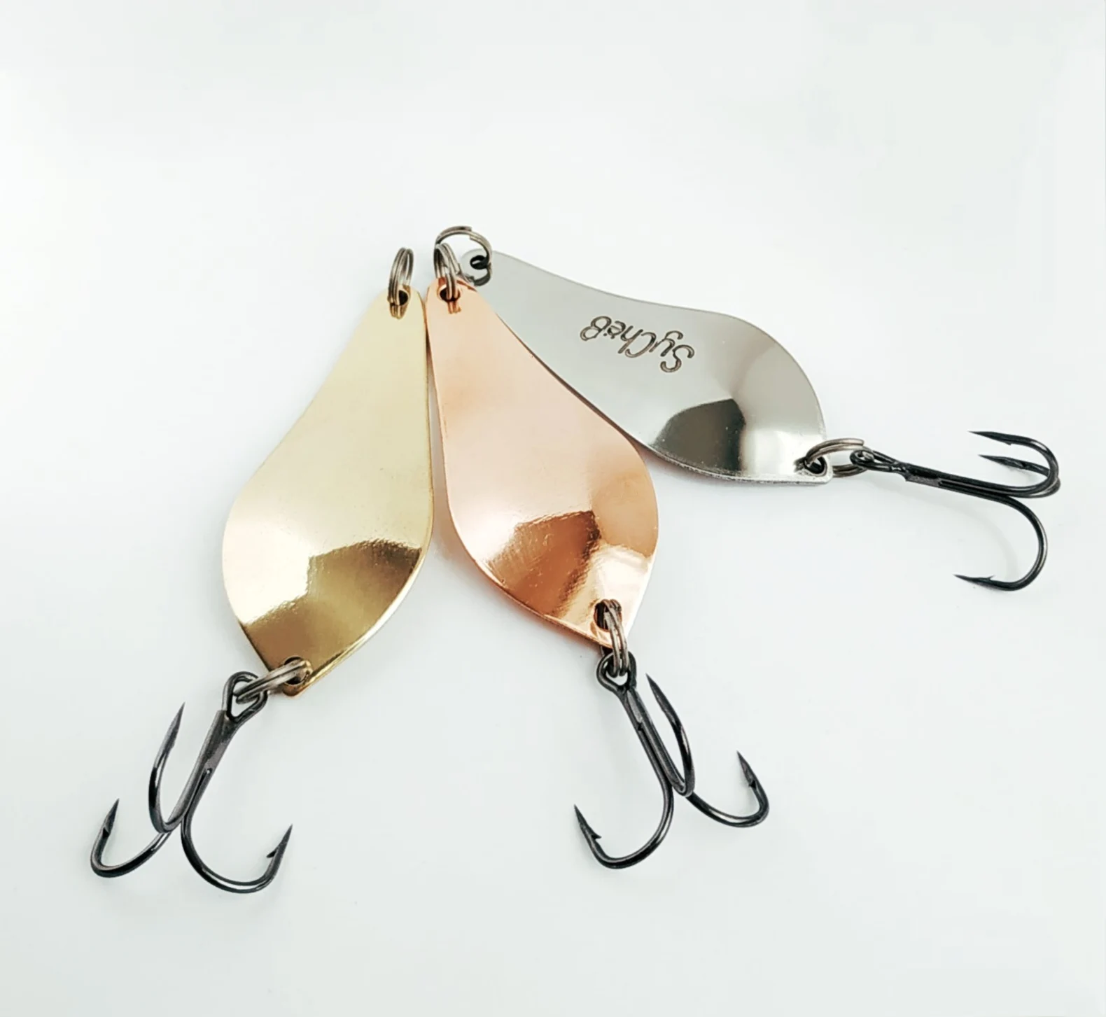 Рыболовные приманки (3 шт.) Русская приманка atom латунь 10 гр серебро 10гр медь 11гр 7