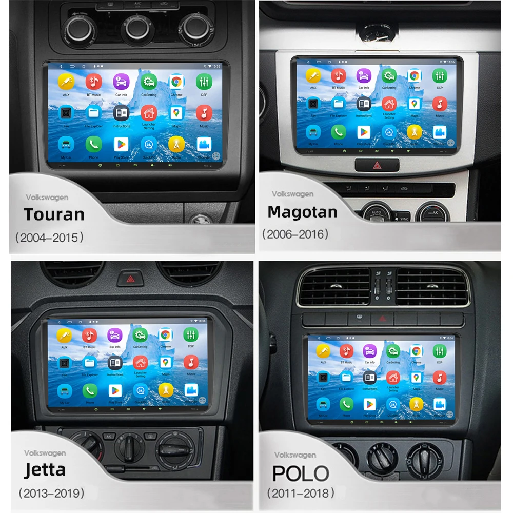 Мультимедийная Автомагнитола JMANCE мультимедийная стерео-система на Android с GPS для