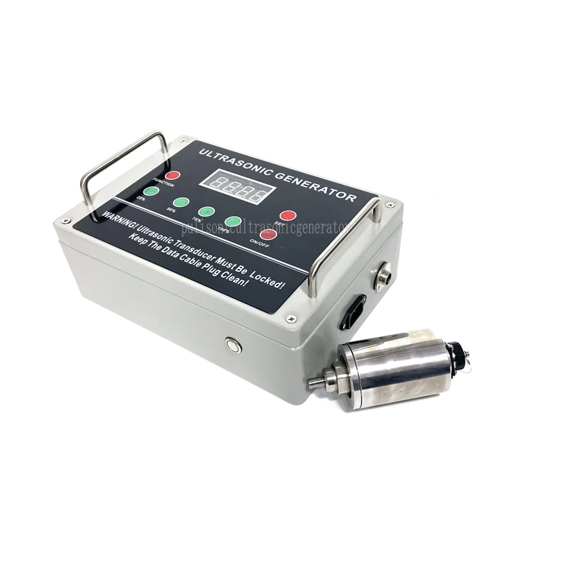 

33K 100W Ultrasonic Power Generator And Transudcer For Powder Vibrating Filter Screen