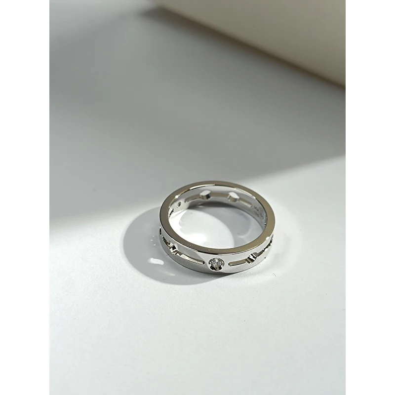 Кольцо-импульс женское из серебра пробы