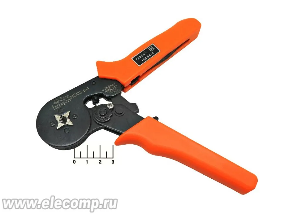 Инструмент для клемм HSC8 6-4 (0.25-6мм) Fasen (art.: 3920bfa934fd2) - 3920bfa934fd2