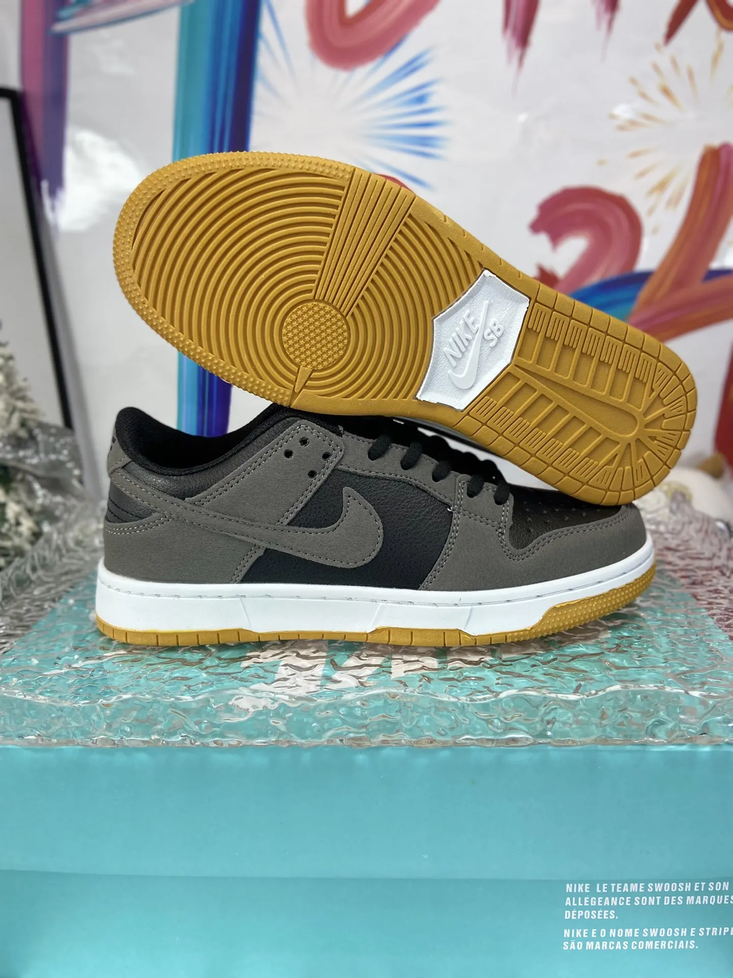в стиле кроссовок Nike Низкая копия 1: 1