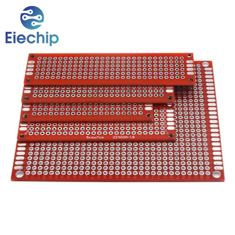 PCB Prototype Board Circuit Protoboard 3x7cm 5x7cm 15x20cm DIY Universal Protoboard Circuit Board Single Double Sided PCB 1PCS