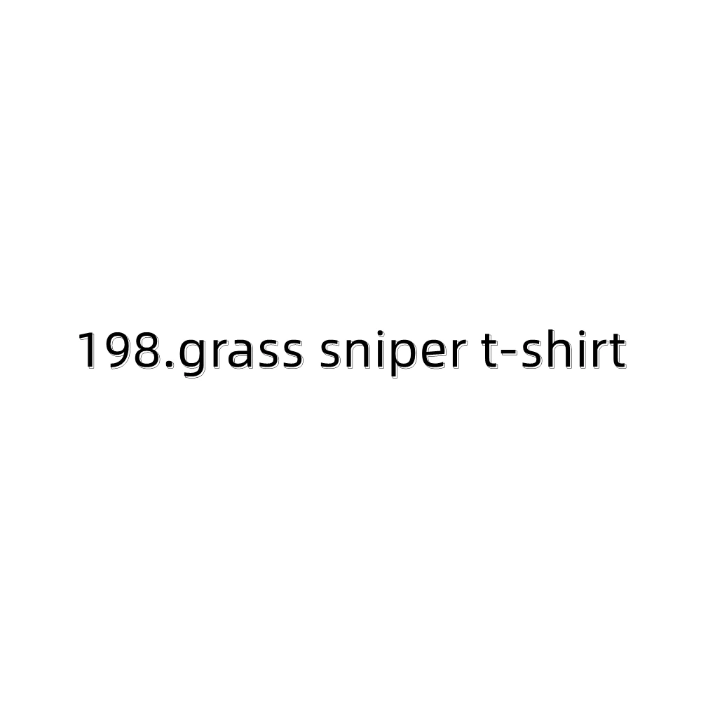 

198.grass sniper t-shirt