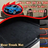 Car Rear Trunk Mat For MG ZS EV EZS ZST Astor VS ZS11 2018~2022 Boot Cargo Liner Tray Trunk Luggage Floor Carpet Pad Accessories