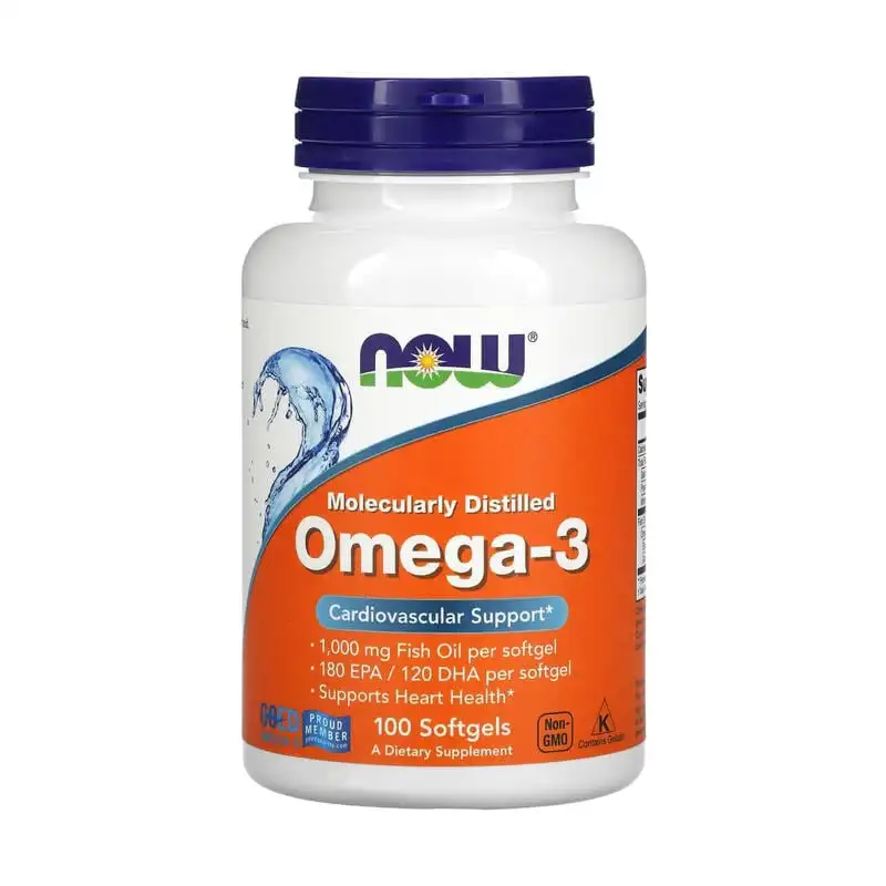 NOW Foods, Omega3, 180 EPA 120 DHA, 100 Softgels