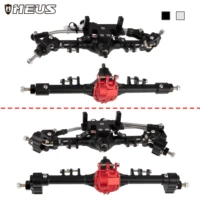 meus metal axle large steering integrated axle front and rear axle portal axle for axial scx10 90046 ar44 rc crawler